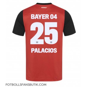 Bayer Leverkusen Exequiel Palacios #25 Replika Hemmatröja 2024-25 Kortärmad